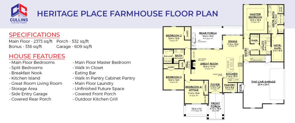 Farmhouse Floor Plan